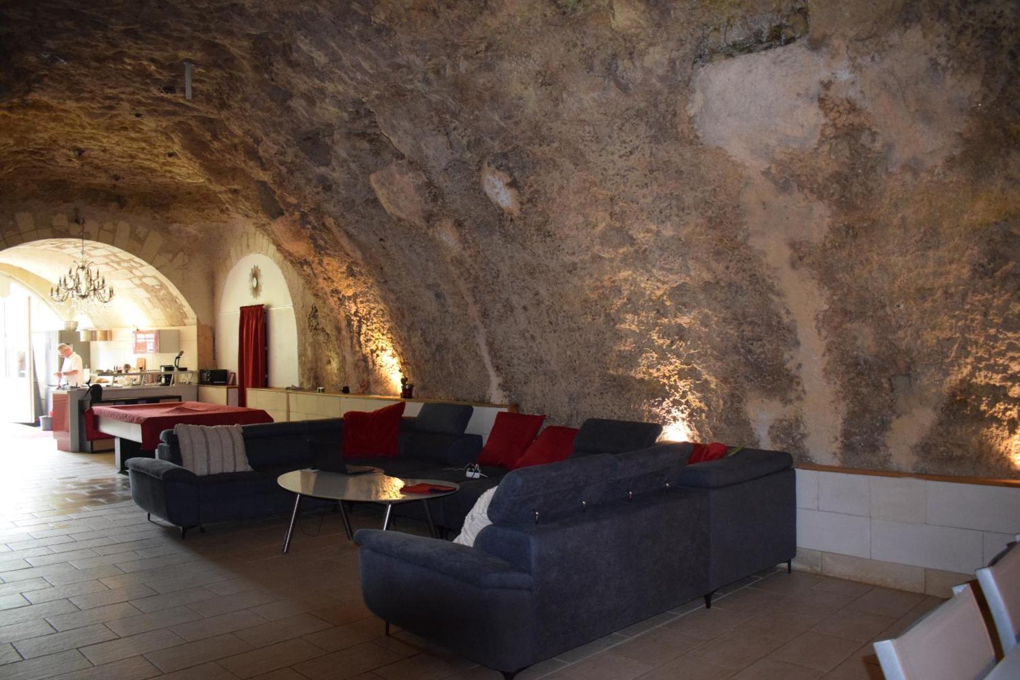 Chambres D'Hotes Troglodytes Le Clos De L'Hermitage Amboise Kamer foto